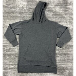 Zyia Active Oh So Soft Hoodie Womens‎ XS Gray Cowl Neck Sweatshirt Casual